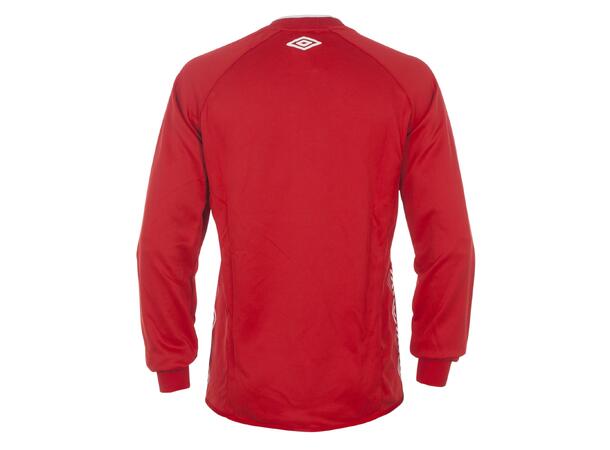 UMBRO UX-1 Trn Sweater Rød/Hvit XS Teknisk treningsgenser 